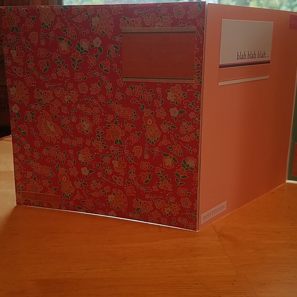 12 page scrapbook-handmade